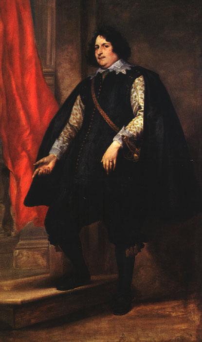Anthony Van Dyck Portrait of a Gentleman France oil painting art